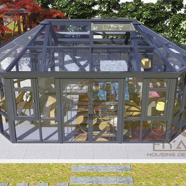 High Quality Victoria Roof design Garden Aluminum Conservato