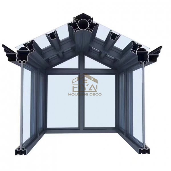 Customized aluminium sunroom design for your patio