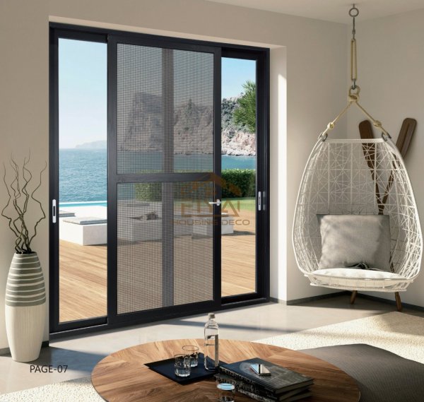 Modern 93 System aluminium double glazing insulati
